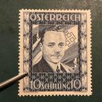 Autriche 1936 - DolfuB avec un bon centrage - Michel 588, Gestempeld