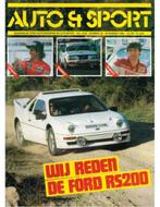 1985 AUTO & SPORT MAGAZINE NOVEMBER NEDERLANDS, Livres