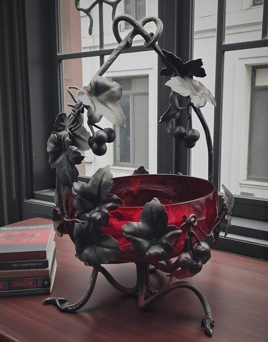 Umberto Bellotto - Tafelmiddenstuk - IJzer, Antiquités & Art, Curiosités & Brocante