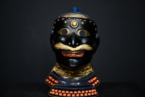 Mengu/Menpo - Japan - 1850-1900, GEEN RESERVEPRIJS Meiji, Antiek en Kunst, Antiek | Overige Antiek