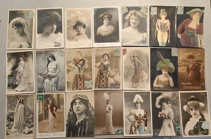 Vrouwen (vrouwen aan het werk, in het leger, gekleed als, Verzamelen, Postkaarten | Buitenland