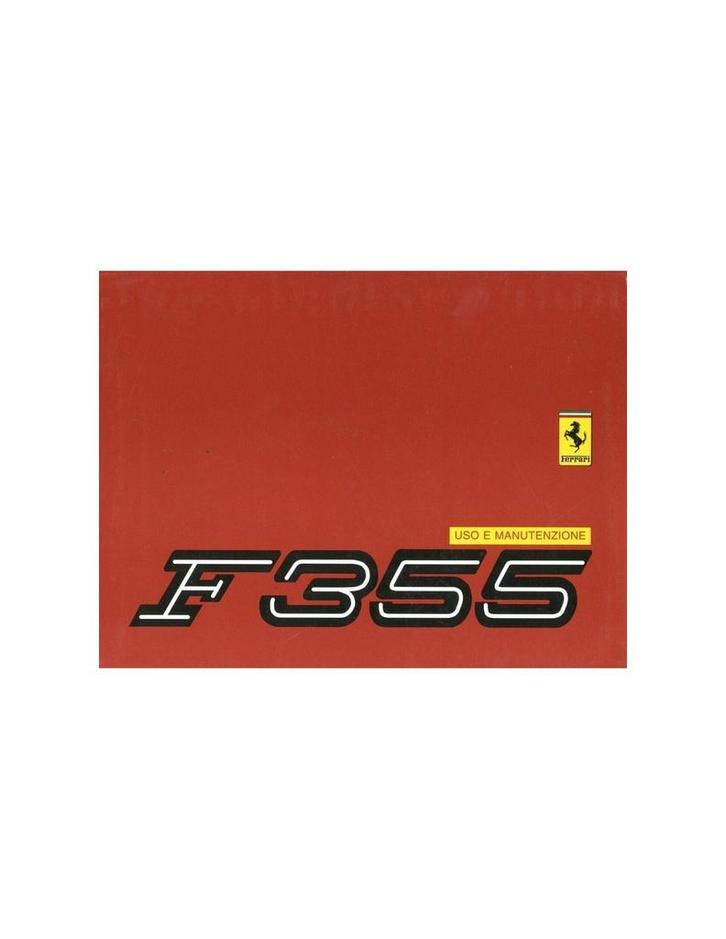 1996 FERRARI F355 INSTRUCTIEBOEKJE 1055A/96, Auto diversen, Handleidingen en Instructieboekjes