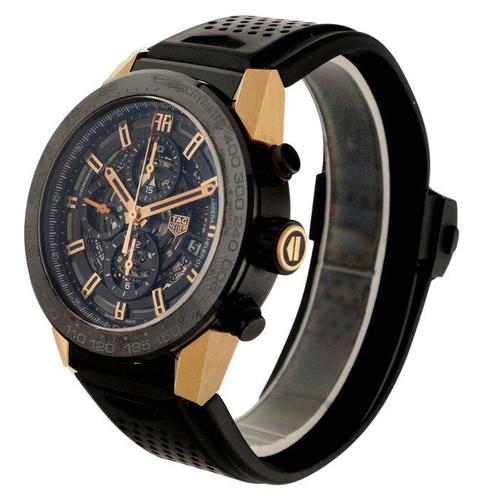 TAG Heuer - Carrera Calibre Heuer 01 - CAR2A5A - Heren -, Handtassen en Accessoires, Horloges | Heren