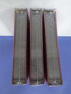 Nederland - 3 nieuwe Leuchtturm insteekalbums met 60 zwarte, Postzegels en Munten, Gestempeld