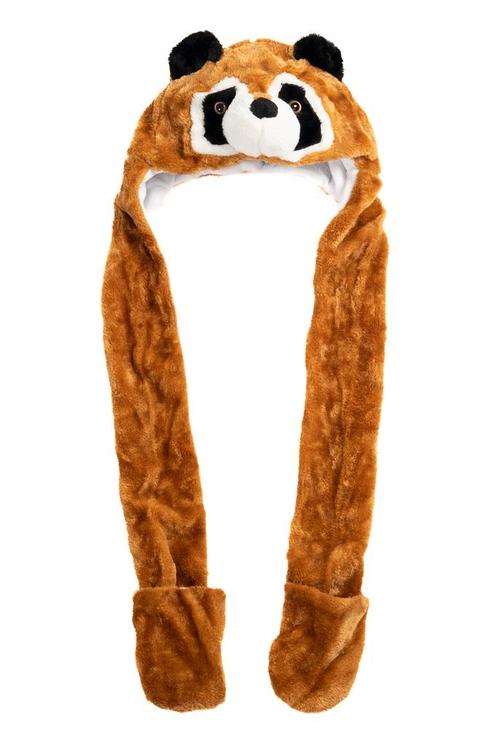 Muts Wanten Bruine Wasbeer Sjaalmuts met Oortjes Wasbeertje, Kinderen en Baby's, Kinderkleding | Petten en Hoeden, Nieuw, Ophalen of Verzenden