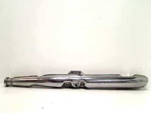 Suzuki GT 500 A 1976-1977 0934 UITLAAT DEMPER LINKS GT500, Motoren, Onderdelen | Suzuki, Gebruikt, Ophalen of Verzenden