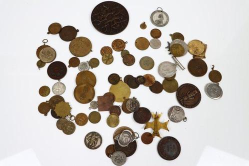 Monde. Grote sortering diverse penningen en medailles 19e &, Postzegels en Munten, Munten en Bankbiljetten | Toebehoren