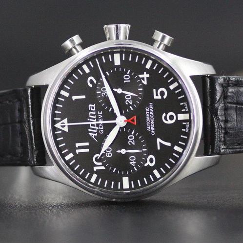 Alpina - Startimer Pilot Chronograph - AL860X4SP6 - Heren -, Handtassen en Accessoires, Horloges | Heren