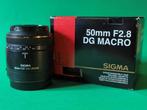 Sigma 50mm f/2.8 EX DG Macro Cameralens, Nieuw