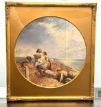 Myles Birket Foster (1825-1899) - Spielende Kinder an der