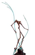 Nicola Rosini di Santi (1959) - LHomme debout, Antiek en Kunst, Kunst | Schilderijen | Modern