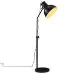 vidaXL Vloerlamp 25 W E27 30x30x90-150 cm zwart, Huis en Inrichting, Verzenden, Nieuw