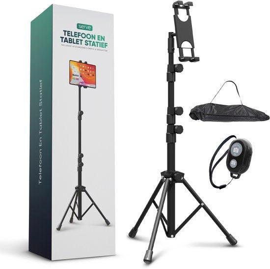 2dekans | Serve Tablet Standaard - Tripod Houder Statief, Computers en Software, Windows Tablets, Ophalen of Verzenden