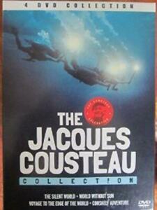 THE JACQUES COUSTEAU COLLECTION.4 DVD BO DVD, Cd's en Dvd's, Dvd's | Overige Dvd's, Zo goed als nieuw, Verzenden