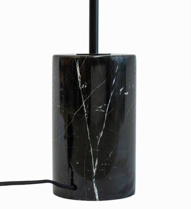 Dyberg Larsen - Staande lamp - Marble - Black - Metaal,, Antiquités & Art, Antiquités | Éclairage
