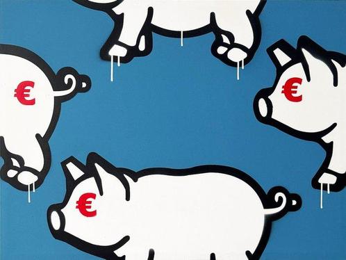 IABO - Porca Mis€ria, Antiek en Kunst, Kunst | Schilderijen | Modern