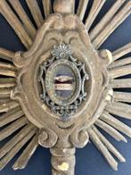 Reliekhouder - Hout, Zilver - 1800-1850 - Reliekornament -, Antiek en Kunst
