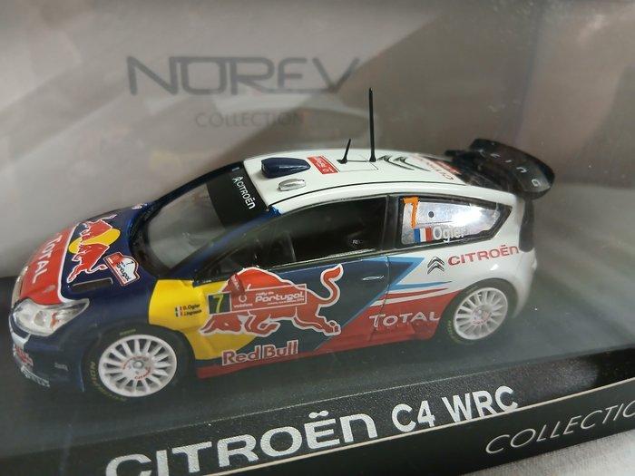 Norev 1:43 - Modelauto - Citroen C4 WRC - rallye, Hobby en Vrije tijd, Modelauto's | 1:5 tot 1:12