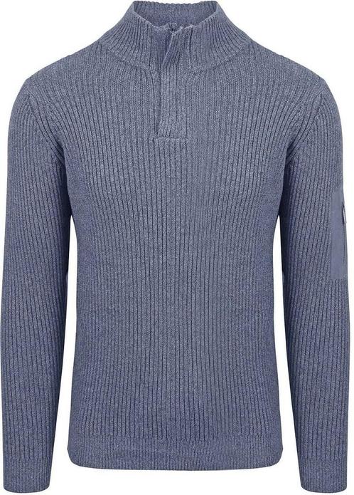 Suitable Mou Half Zip Trui Blauw maat Maat 48/50 (M) Heren, Vêtements | Hommes, Pulls & Vestes, Envoi
