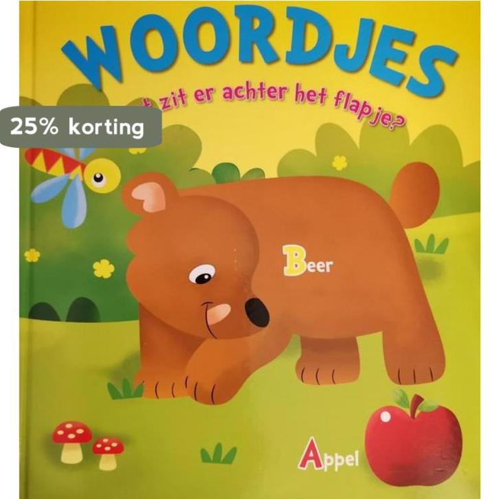 Wat zit er achter het flapje? Woordjes 9789461957955 Yoyo, Boeken, Kinderboeken | Baby's en Peuters, Zo goed als nieuw, Verzenden