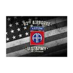Vlag 82 nd Airborne  USA (Vlaggen, Overig), Diversen, Vlaggen en Wimpels, Nieuw, Verzenden