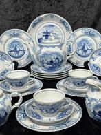 August Warnecke – Kaffeeservice Delfzijl Segelschiff,
