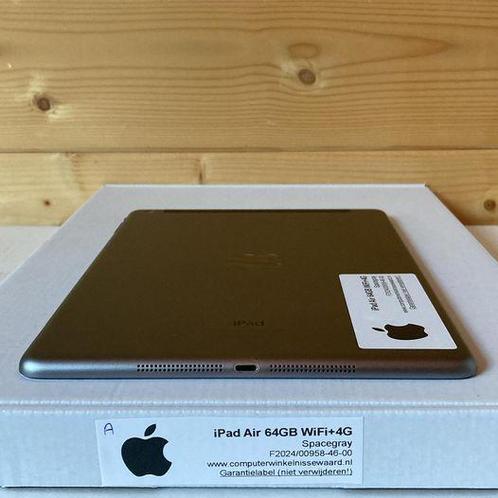 Apple iPad Air 9.7 64GB (model 2013) zwart WiFi (4G) +, Computers en Software, Windows Tablets, Nieuw, Ophalen of Verzenden