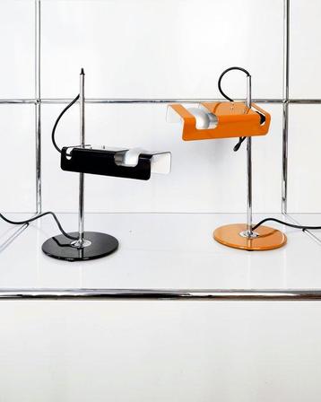 Oluce - Joe Colombo - Tafellamp - Spin - Aluminium, Metaal -