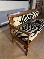 Sofa - Hout - Bankje van eikenhout met bekleding van