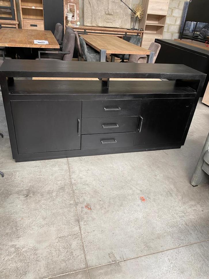 Jax dressoir, mangohout (nieuw, outlet), Huis en Inrichting, Kasten | Dressoirs, Nieuw, Overige houtsoorten, Metaal
