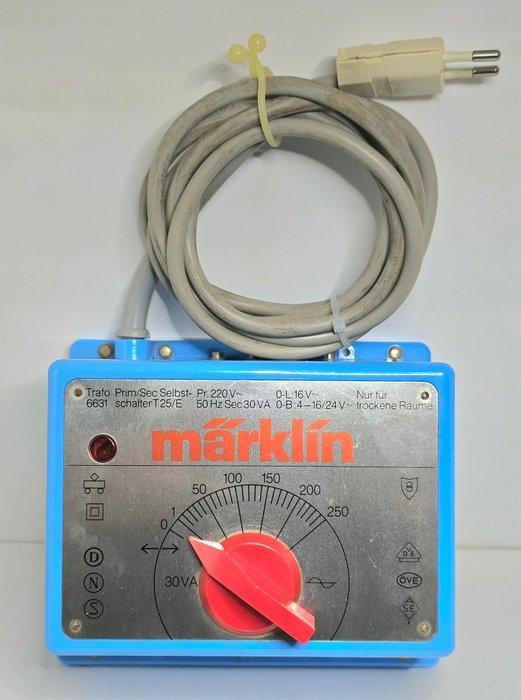 Märklin H0 - 6631/6699 - Omvormer (2) - Regeltrafo 30VA en, Hobby en Vrije tijd, Modeltreinen | H0