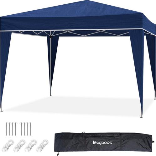2eChoix | Tonnelle de jardin - LifeGoods - 3x3 m - Pavillon, Hobby en Vrije tijd, Feestartikelen, Ophalen of Verzenden
