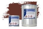 Wixx 2K Epoxy 550 Betonverf RAL 8012 | Roodbruin 10L, Verzenden, Nieuw