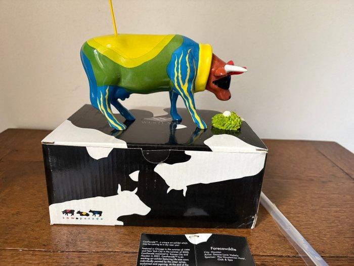 Beeldje - Cowparade. Cow Parade. Forecowddie - Keramiek, Antiek en Kunst, Curiosa en Brocante