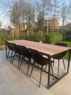 Lange tuintafel 8 personen - Design tafels op maat, Jardin & Terrasse