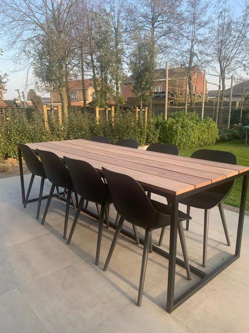 Lange tuintafel 8 personen - Design tafels op maat, Tuin en Terras, Tuintafels, Nieuw