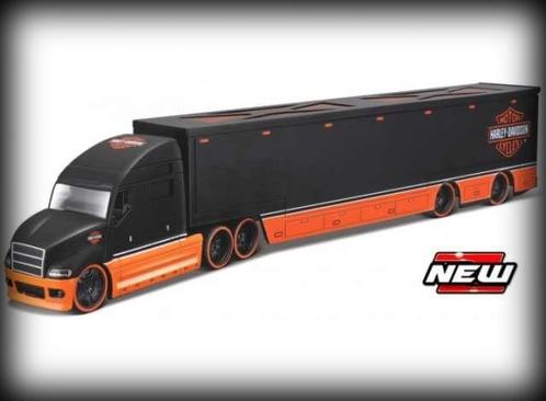 MAISTO schaalmodel 1:64 Daimler Truck Harley-Davidson, Hobby en Vrije tijd, Modelauto's | Overige schalen, Bus of Vrachtwagen