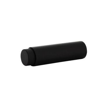 Deurstopper rvs zwart voor wandmontage 22x80mm beschikbaar voor biedingen