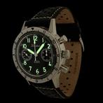 Landeron Type 20 Mecanique - Homme - 2020 et après, Handtassen en Accessoires, Horloges | Heren, Nieuw