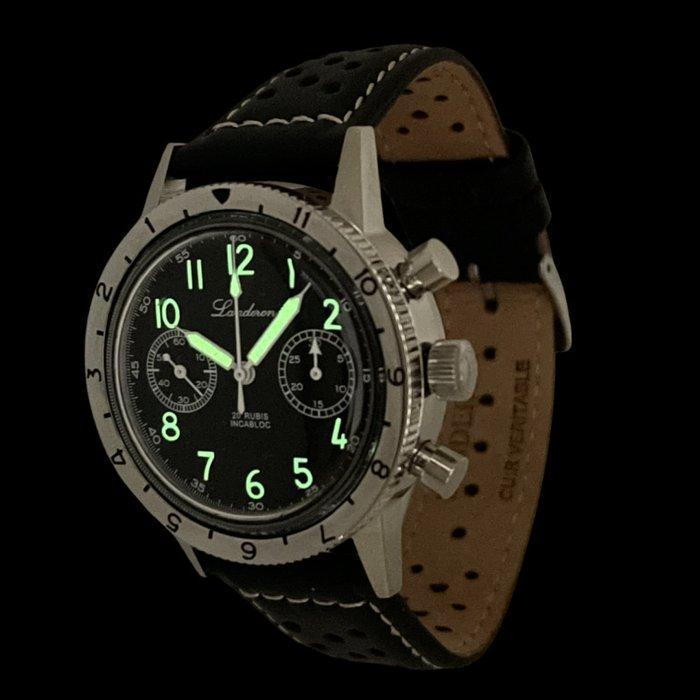 Landeron Type 20 Mecanique - Homme - 2020 et après, Handtassen en Accessoires, Horloges | Heren