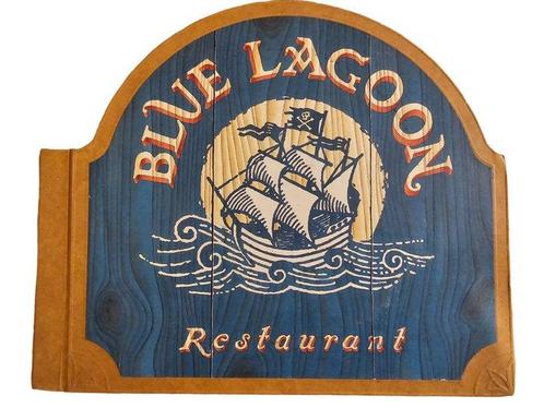 Disney Parks - Original Blue Lagoon restaurant menu - (1996), Verzamelen, Disney
