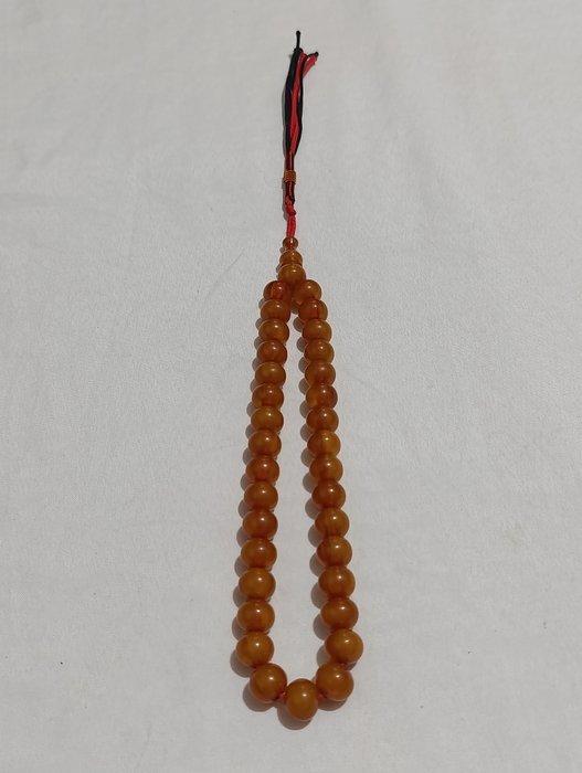 Rozenkrans - Amber - 1970-1980 - Zeldzame gebedskralen, Verzamelen, Dierenverzamelingen