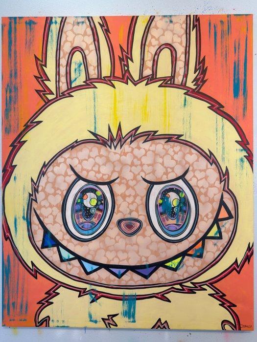 Dillon Boy (1979) - Original Rare DBoy Beautiful Labubu Pop, Antiek en Kunst, Kunst | Schilderijen | Modern