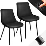 Tweedekans | tectake® eetkamerstoelen set van 2, fluwelen, Huis en Inrichting, Ophalen of Verzenden, Nieuw