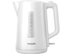 Philips -  Waterkoker Series 3000  - Wit, 1 tot 2 liter, Verzenden, Nieuw