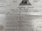 Signé ; Napoleon Bonaparte - Ondertekend pensioen door, Verzamelen, Nieuw