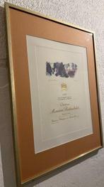 Per Kirkeby - Mouton Rothschild wine label from 1992