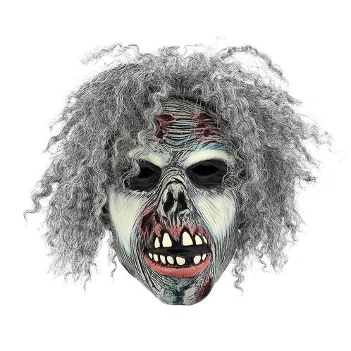 Latex hoofdmasker Crazy zombie, Hobby en Vrije tijd, Feestartikelen, Nieuw, Verzenden