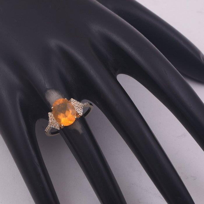 Zonder minimumprijs - Ring - 14 karaat Geel goud - 1.78ct., Bijoux, Sacs & Beauté, Bagues