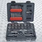 Datona Draadsnij- en tappenset 39-delig Engelse maatvoering, Doe-het-zelf en Bouw, Ophalen of Verzenden, Nieuw